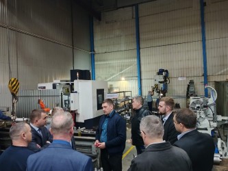 Делегация из Челябинска в «ПромГидравлике-С»-1
